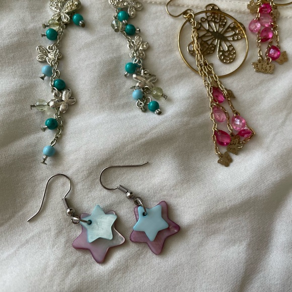 Vintage earrings lot of 10 - Picture 6 of 7